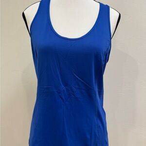 Lululemon Athletica Blue Fitted Sleeveless Tank
